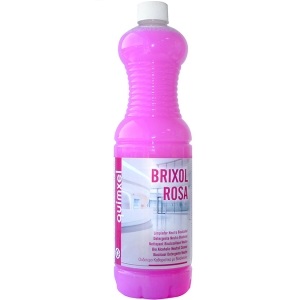 BRIXOL ROSA 1,5 Lts. Caja de 12 uds. Limpiador neutro bioalcohol